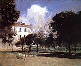 House and Garden by John Singer Sargent